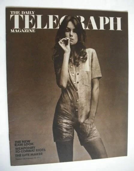 DAILY TELEGRAPH MAGAZINE magazine side cover 26 February 1971