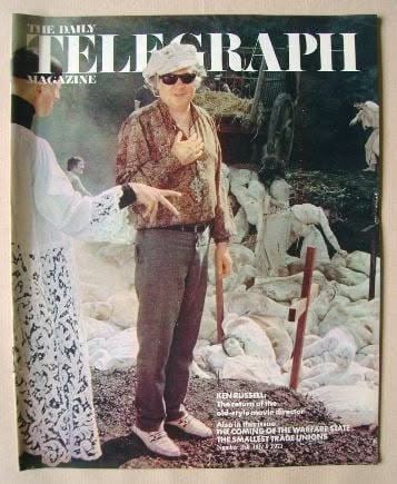 DAILY TELEGRAPH MAGAZINE magazine side cover 9 July 1971