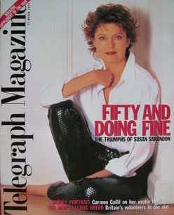 DAILY TELEGRAPH MAGAZINE magazine side cover 23 March 1996