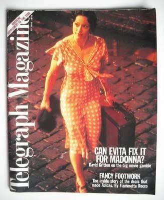 DAILY TELEGRAPH MAGAZINE magazine side cover 15 June 1996