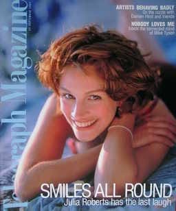 DAILY TELEGRAPH MAGAZINE magazine side cover 13 September 1997