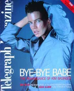 DAILY TELEGRAPH MAGAZINE magazine side cover 18 October 1997