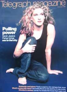 DAILY TELEGRAPH MAGAZINE magazine side cover 23 January 1999