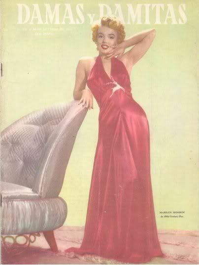 DAMAS Y DAMITAS magazine side cover  1953