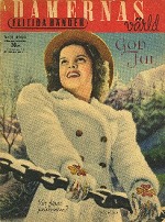DAMERNAS VARLD magazine side cover 26 December 1940