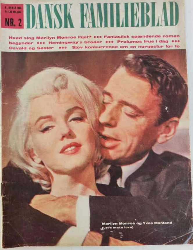 DANSK FAMILIEBLAD magazine side cover Issue 2 8 January 1965