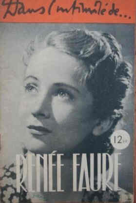 DANS L INTIMITE magazine side cover Issue 8 8 May 1946
