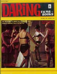 DARING FILMS AND BOOKS magazine side cover  Vol 2 # 2 July/August/September 1967