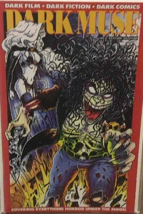 DARK MUSE magazine side cover Issue 3  1995