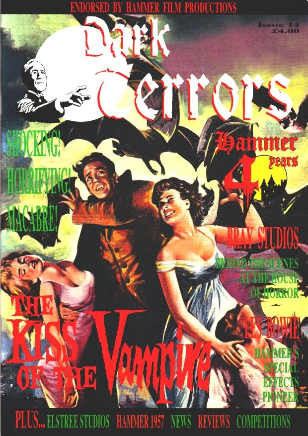 DARK TERRORS magazine side cover Issue 14 June 1997