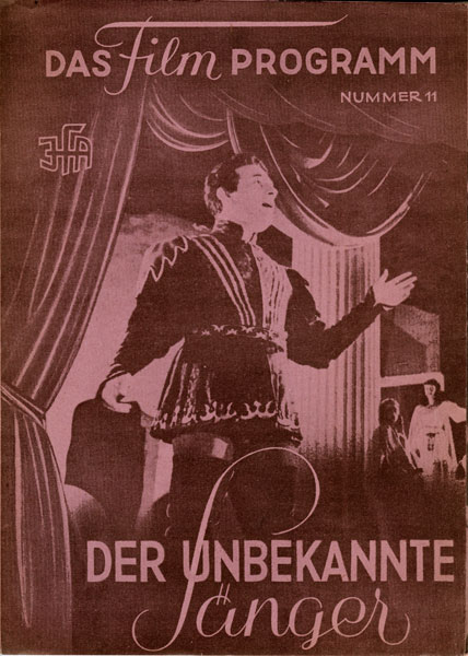 FILMPROGRAMM magazine side cover Issue 11  