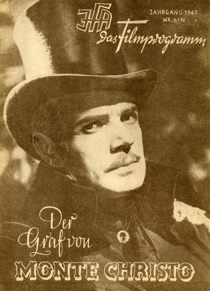 FILMPROGRAMM magazine side cover Issue 6  1947