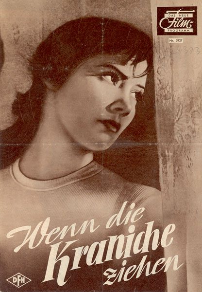 NEUE FILM PROGRAMM magazine side cover Issue 3927  