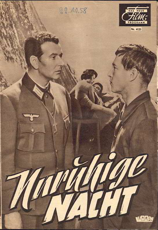 NEUE FILM PROGRAMM magazine side cover Issue 4125  
