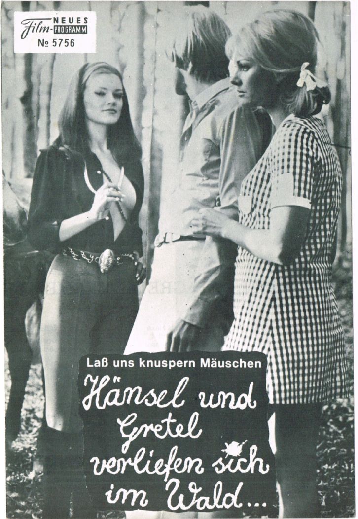 NEUE FILM PROGRAMM magazine side cover Issue 5756 September 1970