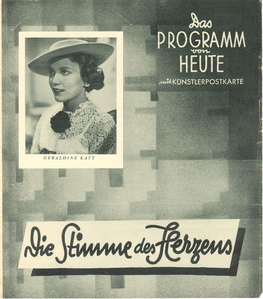 PROGRAMM VON HEUTE magazine side cover Issue 1096  