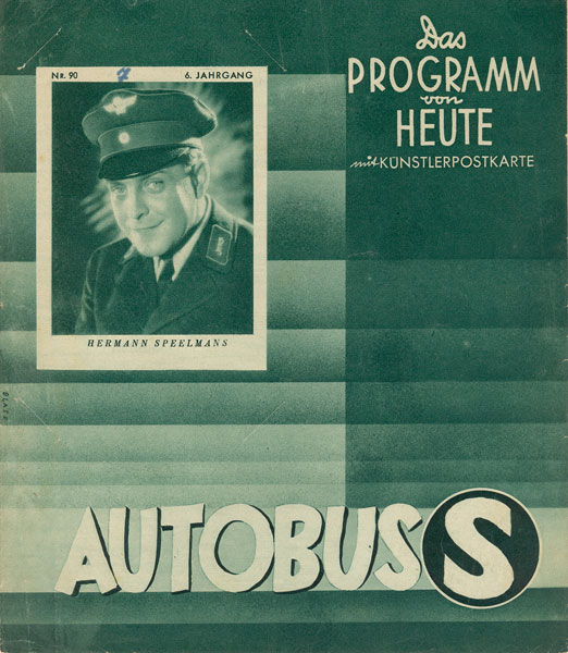 PROGRAMM VON HEUTE magazine side cover Issue 1153  