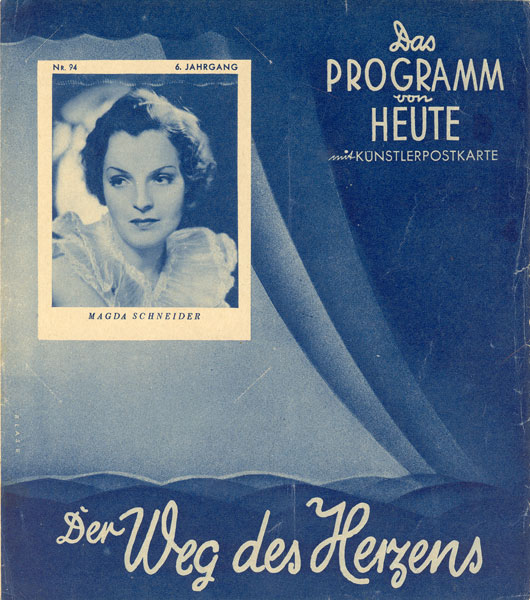 PROGRAMM VON HEUTE magazine side cover Issue 1157  