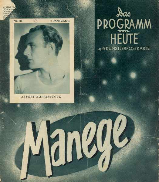 PROGRAMM VON HEUTE magazine side cover Issue 1181  
