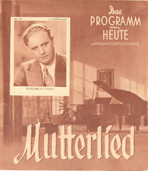 PROGRAMM VON HEUTE magazine side cover Issue 1234  