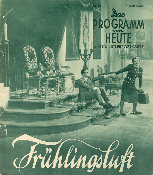 PROGRAMM VON HEUTE magazine side cover Issue 1274  