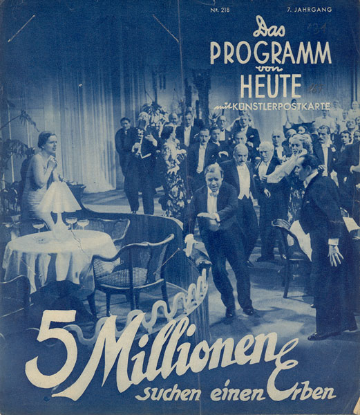 PROGRAMM VON HEUTE magazine side cover Issue 1281  