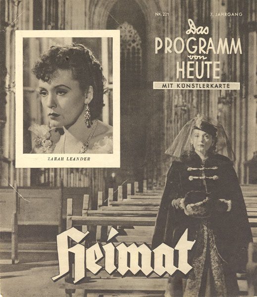 PROGRAMM VON HEUTE magazine side cover Issue 1284  