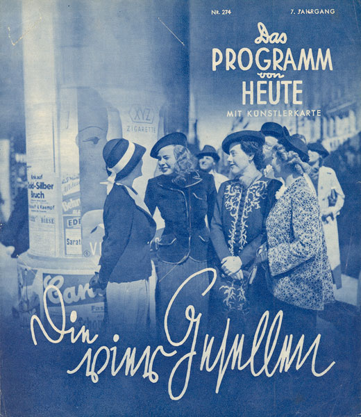 PROGRAMM VON HEUTE magazine side cover Issue 1337  