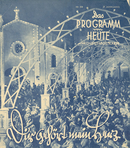 PROGRAMM VON HEUTE magazine side cover Issue 1371  