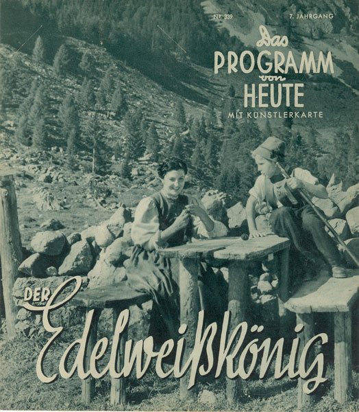 PROGRAMM VON HEUTE magazine side cover Issue 1402  