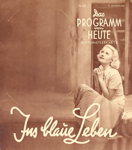 PROGRAMM VON HEUTE magazine side cover Issue 1447  