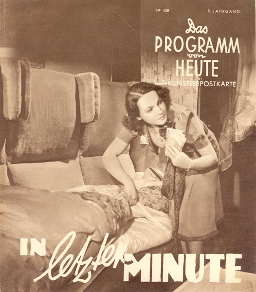 PROGRAMM VON HEUTE magazine side cover Issue 1501  