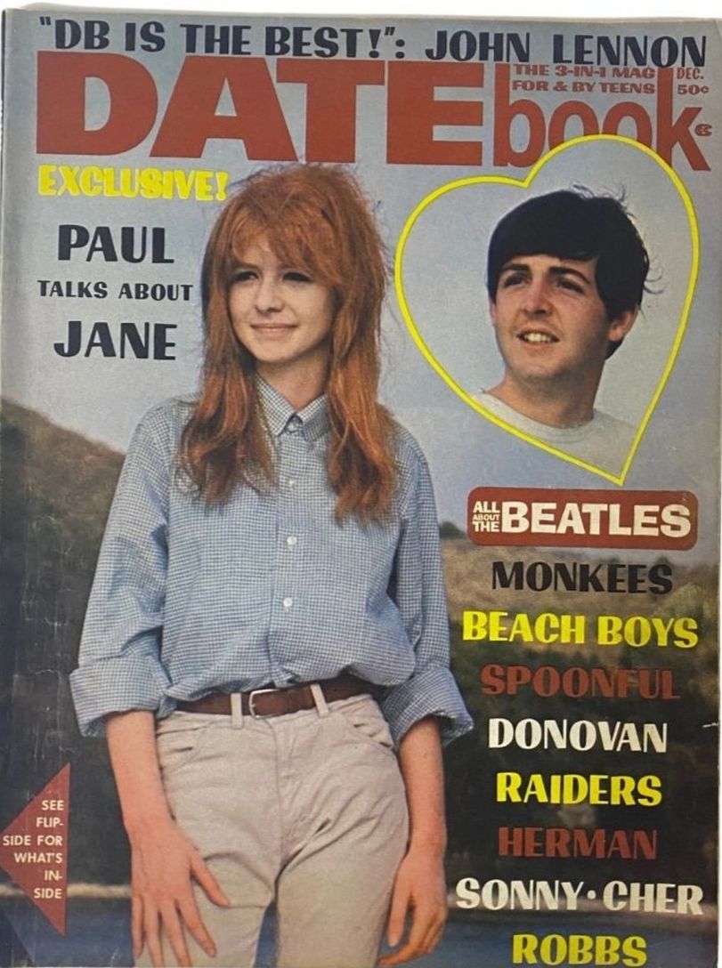 DATEBOOK magazine side cover  December 1966