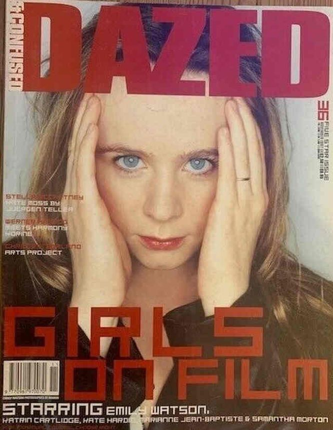 DAZED AND CONFUSED magazine side cover Issue 36  November 1997