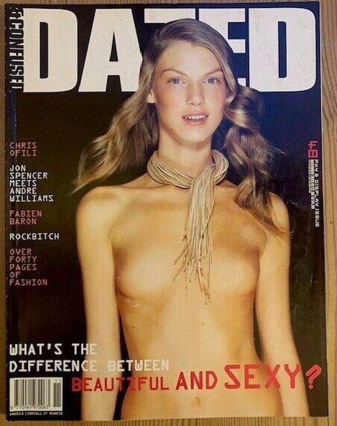 DAZED AND CONFUSED magazine side cover Issue 48  November 1998