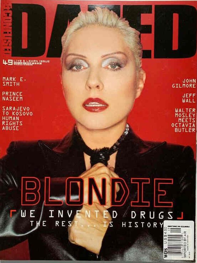 DAZED AND CONFUSED magazine side cover Issue 49  December 1998