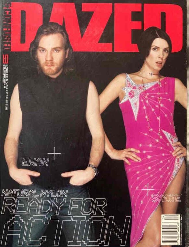 DAZED AND CONFUSED magazine side cover Issue 53  April 1999