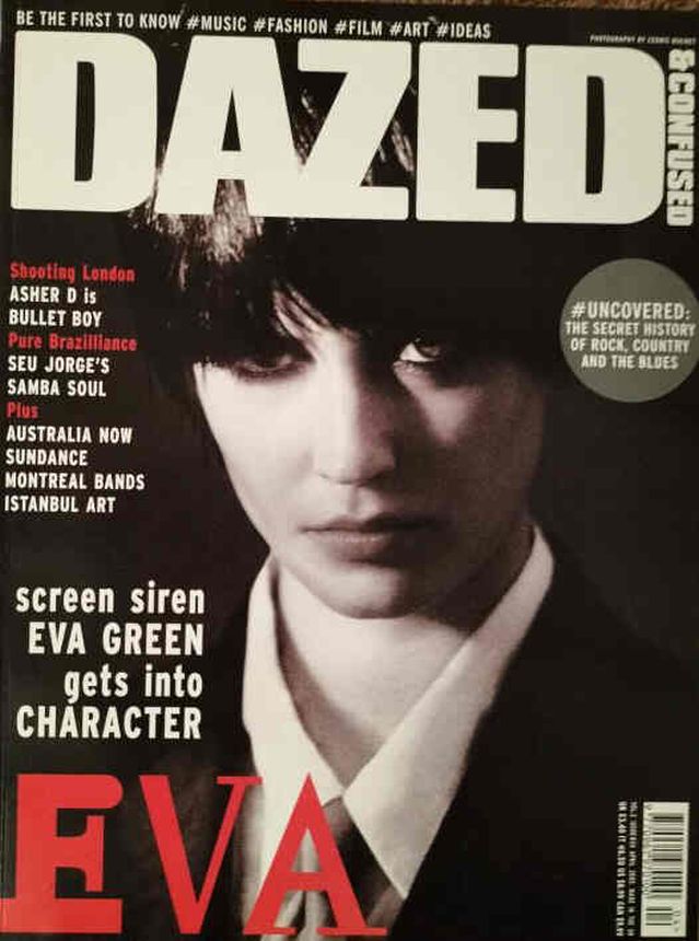 DAZED AND CONFUSED magazine side cover Issue 24  April 2005