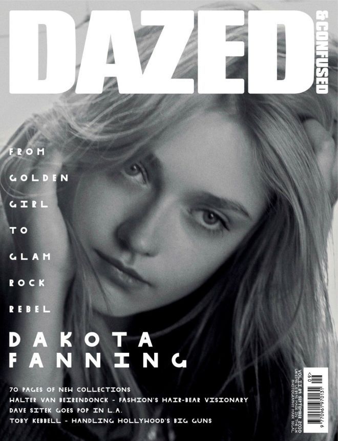 DAZED AND CONFUSED magazine side cover Issue 89  September 2010