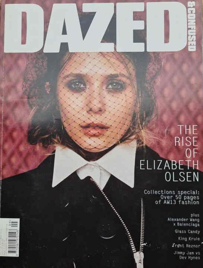 DAZED AND CONFUSED magazine side cover  September 2013