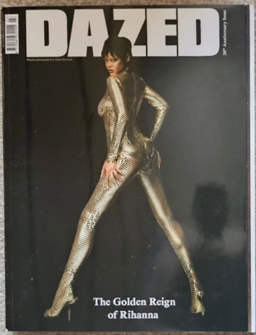 DAZED AND CONFUSED magazine side cover Autumn 2021