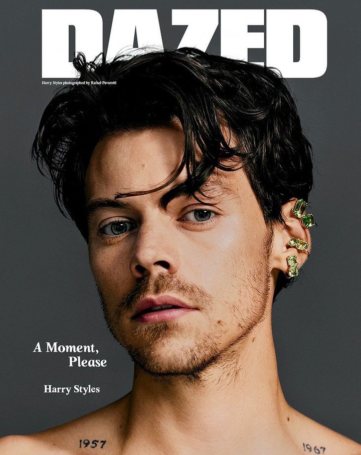 DAZED AND CONFUSED magazine side cover Winter 2021