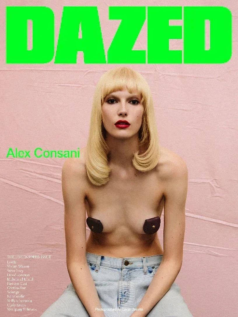 DAZED AND CONFUSED magazine side cover Autumn 2025