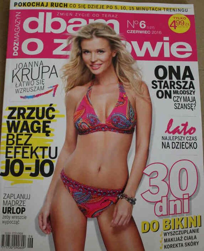 DBAM O ZDROWIE magazine side cover  June 2016