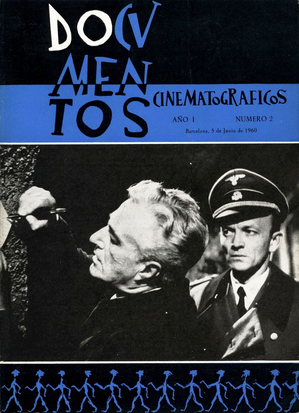 DOCUMENTOS CINEMATOGRAFICOS magazine side cover Issue 2 June 1960