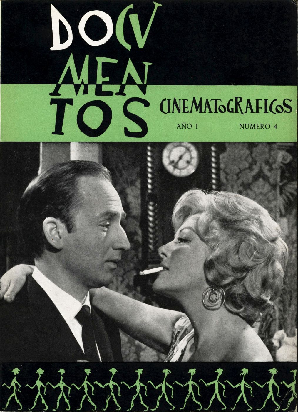 DOCUMENTOS CINEMATOGRAFICOS magazine side cover Issue 4 September 1960