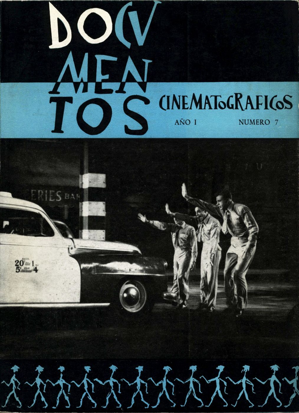 DOCUMENTOS CINEMATOGRAFICOS magazine side cover Issue 7 December 1960