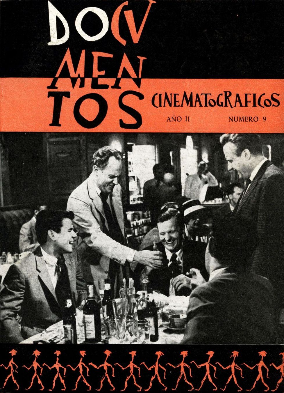 DOCUMENTOS CINEMATOGRAFICOS magazine side cover Issue 9 February 1961
