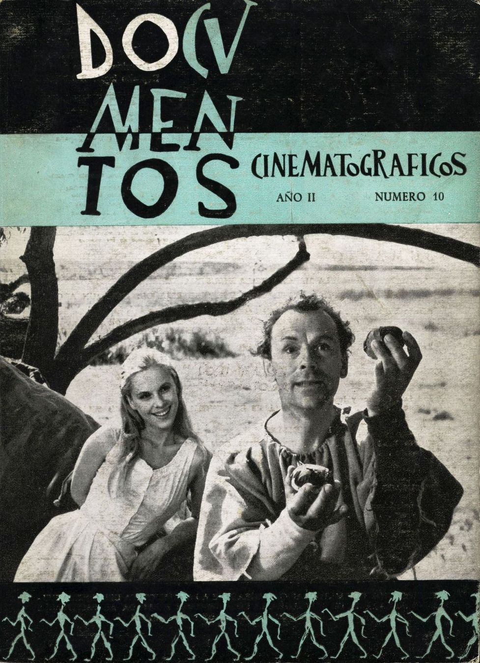 DOCUMENTOS CINEMATOGRAFICOS magazine side cover Issue 10 March 1961