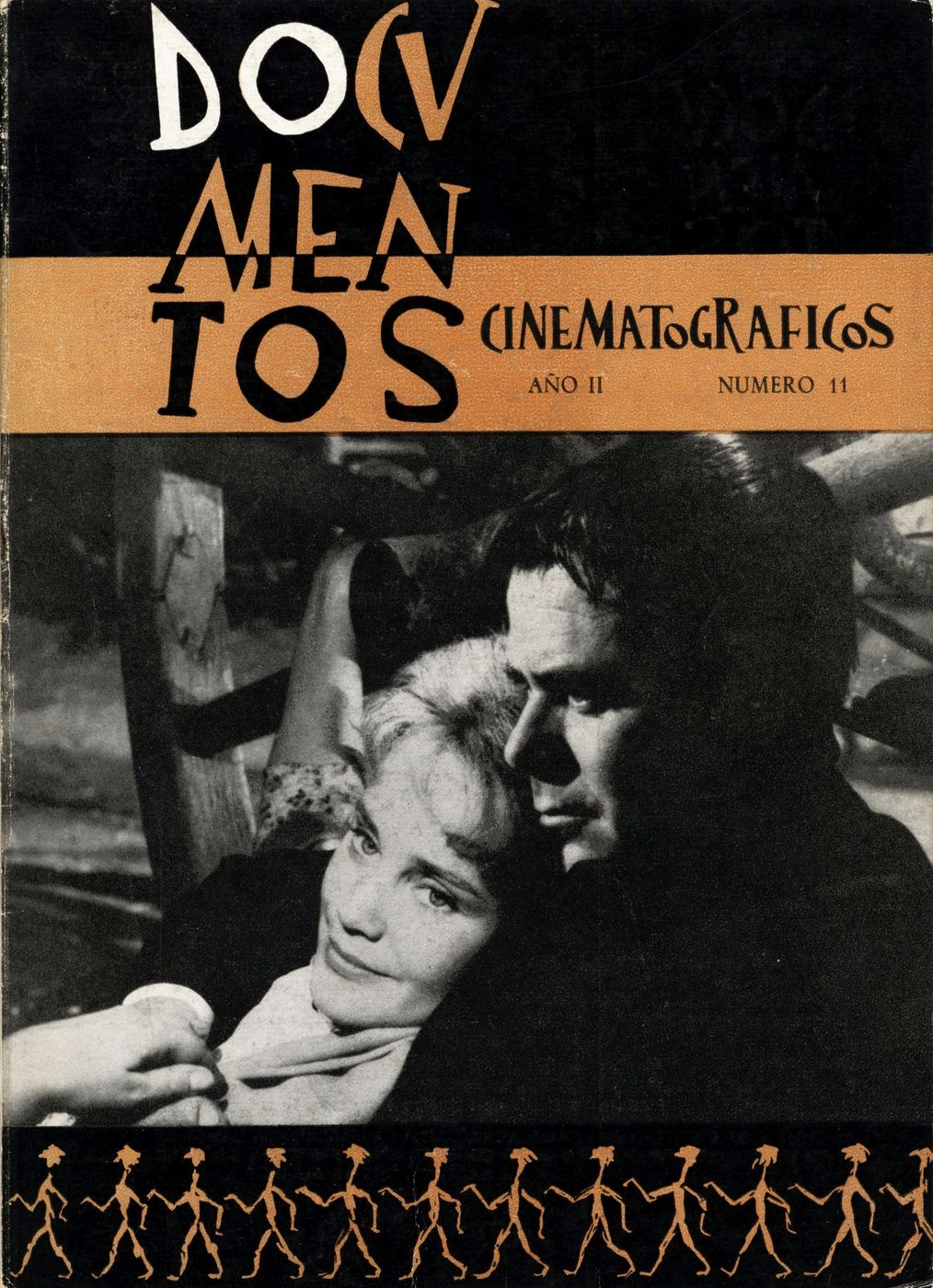 DOCUMENTOS CINEMATOGRAFICOS magazine side cover Issue 11 April 1961